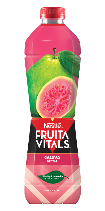 2x NESTLE FRUITA VITALS GUAVA Juice 1000ml