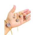 Resin set of handmade jewellery for girls. 