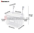 Cabinet Storage Basket,Kitchen Organizers,Metal Basket,Vegetable Basket,Fruit Basket. 