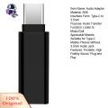 Grebest Headphone Jack Adapter High Fidelity Sound Type-C to 3.5mm Earphone Audio Converter. 