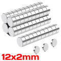 10pcs 12X2 Circular Super Strong NdFeB Magnet available in Pakistan. 