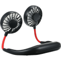 Hands-Free Neck Fan with Dual Cooling & Adjustable Speeds (USB Rechargeable) - Wearable Portable Double Fans Headphone Shape,3 Speed Adjustable Mini Fan for Gym Sport Climbing Indoor Outdoor. 