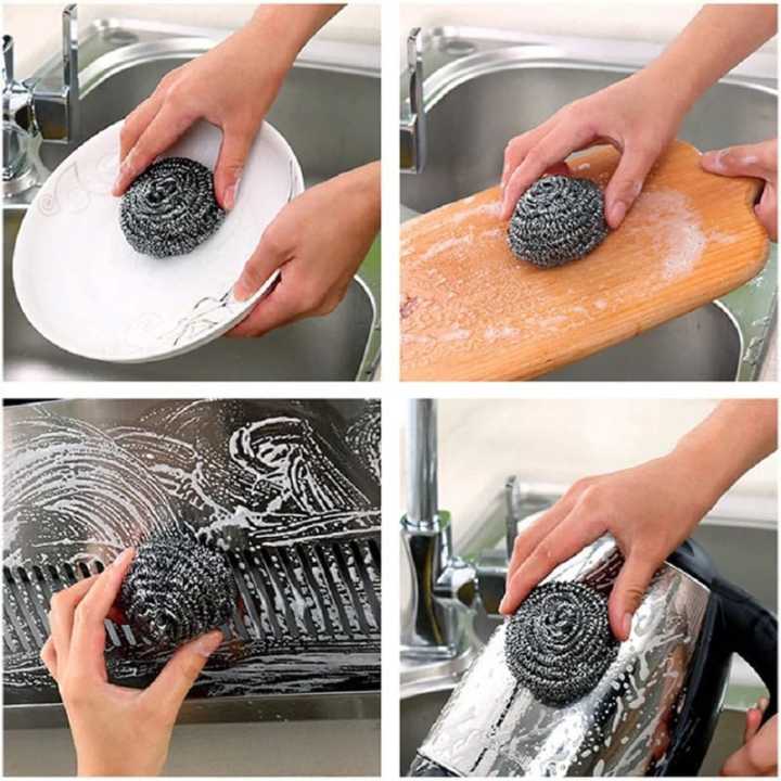Stainless%20Steel%20Scrubber%20Metal%20Sponge%20Sink%20Scourer%20Useful%20Things%20Kitchen%20Accessories%20For%20Home%20Pan%20Pot%20Cleaning%20Tools%20Gadgets%20-%20Image%202