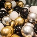 50 PCS Pack Of Large Metallic Shiny Balloons for Birthday Party/Decorations, Weddings, Baby/Bridal Shower, Anniversary Party, Welcome Party Balloons Set Birthday Accessories.. 