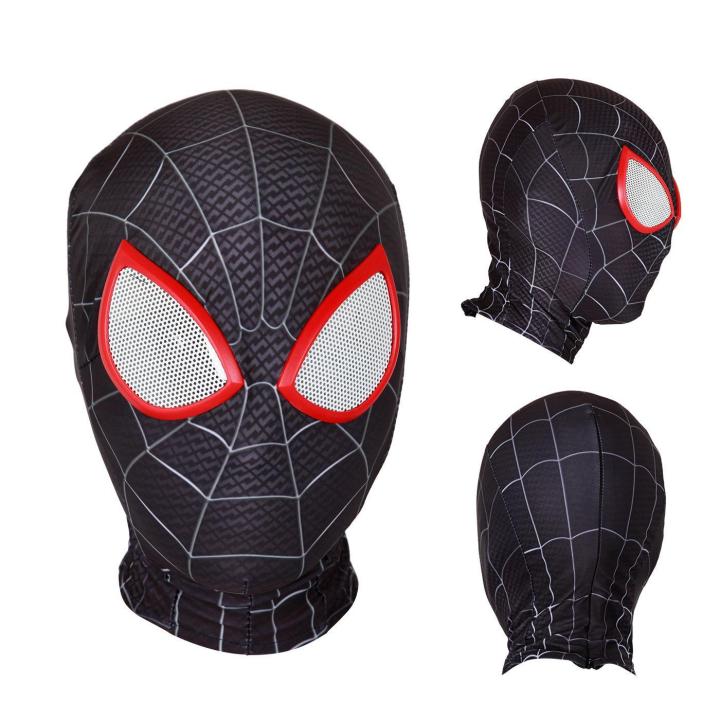 Avengers%20The%20Spider-Verse%20Spiderman%20Mask%20Little%20Black%20Spider%20Remy%20Iron%20Spiderman%20Hero%20Cosplay%20Miles%20Morales%20Clothing%20Mask%20-%20Image%206