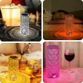 Crystal Lamp Rose Light Diamond Lamp 16 Colors Changing with Remote Control. 