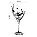 Cup Removable Self-adhesive Wall Sticker Dining Room Decal. 