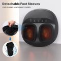 RENPHO Shiatsu Foot Massager Machine with Remote Control, Heat, Electric Deep Kneading Air Compression Therapy, Circulation, Relief Foot Pain from Plantar Fasciitis, Neuropathy, Chronic Nerve Pain Therapy, Improve Blood Circulation - Imported from UK. 