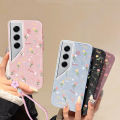 VRQR Shining Phone Case For Tecno Camon 40 Pro 4G 5G CM5 CM6 CM7 Fairy Full Screen Small Flower Soft Case with Hanging Rope. 
