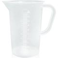 1 liter Measuring Jug, - Polypropylene for Baking Beaker Liquid Measure Jug Cup Container. 