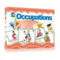 Premium Laminated Early Learners Occupation Large Flash Cards Export Quality Size: "7.0 x 9.5" Easy way of Learning for Child. 