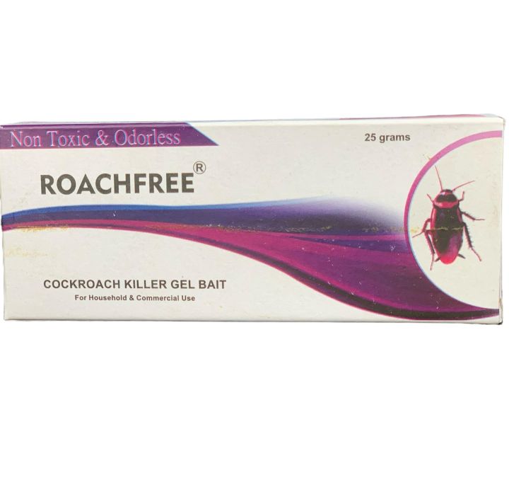 Roach Free Cockroach Gel - Effective Household Cockroach Killer | Cockroach insect bait Household Cockroach Killer