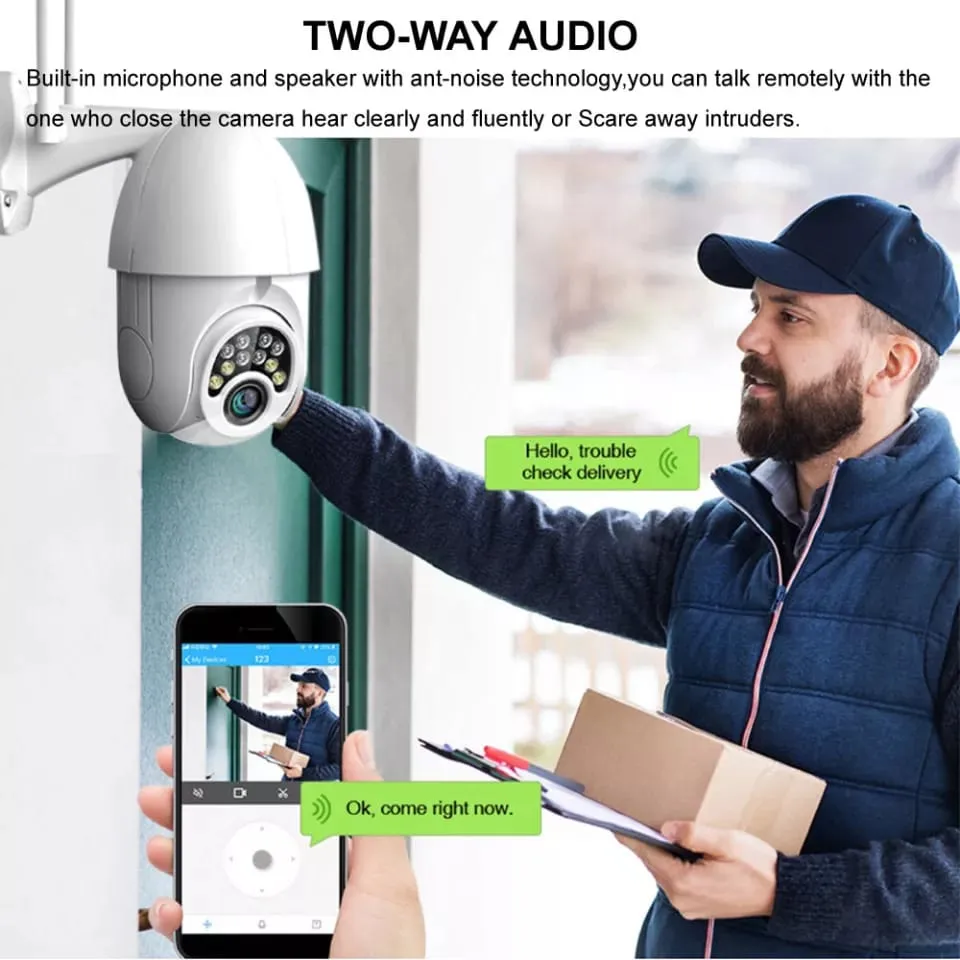 Security Cameras Wifi Camera With Microphone And Speaker CCTV CCTV