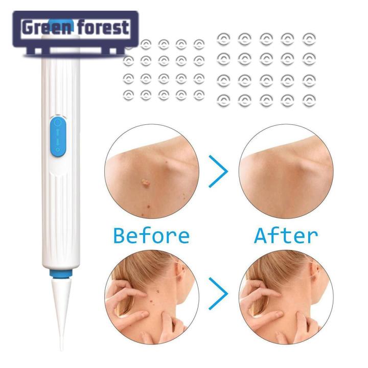 Wart Removal Tool 1 Set Painless Skin Tag Removal Tool Set Stop Growth Remove Tags Manual Double-head Wart Removal Tools Effective Skin Tag Treatment