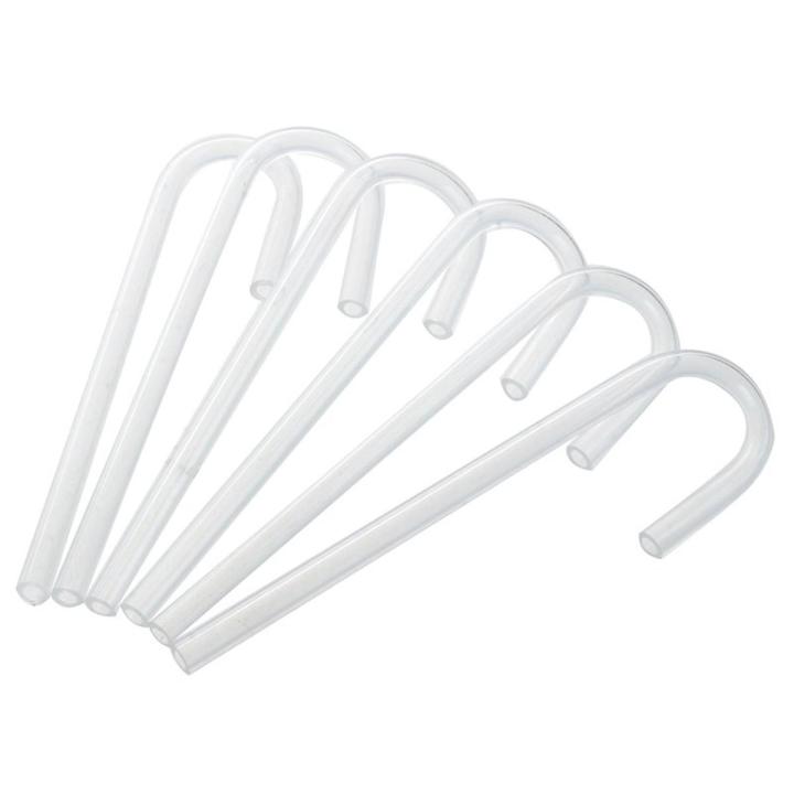 6pcs Acrylic Pipe U Shape Tube Bend for Aquarium Co2 System/Diffuser