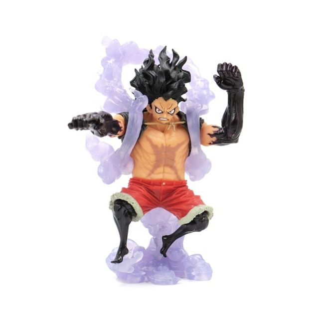 22cm Piece Anime Figure One Piece Luffy Action Figure Battle Statue Gk Gear Fourth Luffy Figurine Collectible Model Toys