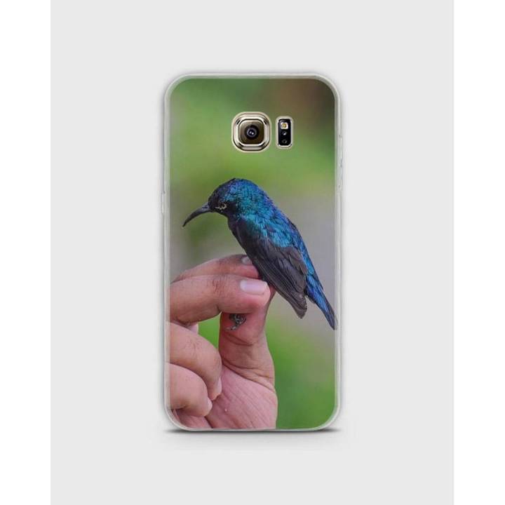 Note 5 Edge Case Cover Hybrid Soft- Samsung   Bird Style - 1cover2434