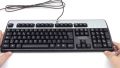 Hewlett Packard Business Black USB Ergonomic Style Windows Enhanced Keyboard  Branded Keyboard  Attested Keys  Check Warranty. 