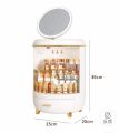 Fashion Cosmetics Storage Box With Large Capacity Waterproof Dustproof Lipstick Skin Care Products Makeup Organizer Drawer Rack. 
