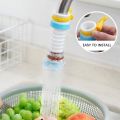Fan faucet with clip 360 adjustable with Faucet filter, Faucet tap nozzle, Fan Faucet 360 Degree Water Saving Tap with Faucet splash head, Water-saving Device for Kitchen & Bathroom. 