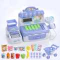 Electronic Cash Register Pretend Play Supermarket Checkout Counter Game. 