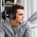TaoTronics SoundSurge BH047 Hybrid Active Noise Cancelling Wireless Headphones, Built-in Mic, 24H Playtime, Soft Protein Earpads, High Quality, Deep 3D Bass Headset for Travel, Home/Office/Gaming Stereo Surrond. 