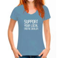 Support Your Local Meme Dealer T-Shirt Men Family Cosie Tops Tees Cotton Top T-Shirts Printed On Christmas Clothing. 