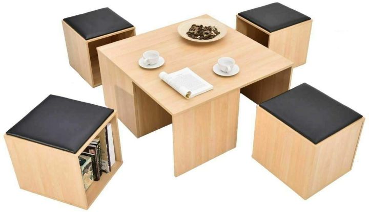 Dining%20Room%20Set%20/%20Table%20With%20Stools%20/%20Center%20Table%20With%20Stools%20/%20Centre%20Table%20With%20Stools%20/%20Coffee%20Table%20With%20Stools%20-%20Image%203