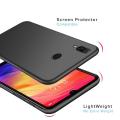 Xiaomi Redmi Note 7 Soft Silicone Back Cover Shockproof TPU Case, Flexible and Durable Protection for Phone, Matte Finish, Eco-Friendly Material. 