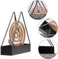 Mosquito Coil Killer Stand Coil Holder Triangular Fireproof Hanging Mosquito Coil Tray Home Supplies Mosquito Coil Plate Burner Rack Insecticide Coil Stand Innovative Home Incense Anti-Mosquito Customize. 
