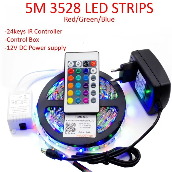 RGB%20LED%20Strip%20Lights%20Self-Adhesive%20Waterproof%20Color%20Changing%20Remote%20Control%20Complete%20kit%20with%2012V%20Adapter%202835.%20RGB%20Lights%20Strip%20for%20PC%20Gaming,%20Bedroom,%20Kitchen,%20and%20Home%20Decoration%20-%20Image%205