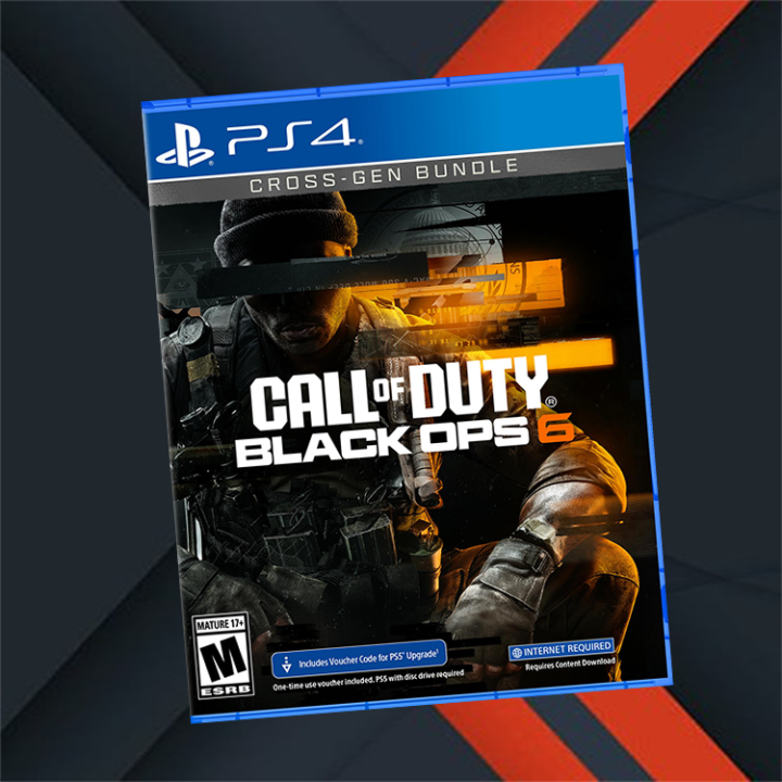 PLAYSTATION 4 DVD CALL OF DUTY BLACKOPS 6 PS4 GAME