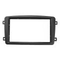 2 Din Car Radio Fascia DVD Player Panel Kits Stereo Dash Frame for Mercedes Benz C CLK G CLASS Viano W203 W209 W463 W639. 
