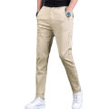 Export Quality Cotton Pant for Men and Boys - MODEL WEAR Regular Fit Bottoms - Stylish and Durable - Versatile for Various Outfits. 