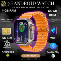 2025 new arrival [4G LTE SIM]  DT8 Ultra Smart Watch Series 8 49mm 1:1 Case 2.0 inch HD Screen Thermometer Sports Smartwatch Bluetooth Call Waterproof  NFC GPS Sports Smartwatch VS DT8 ZD8 Ultra for Android Apple Phone. 