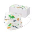 Kids Surgical Face Masks Plain 50 Pcs   Disposable Kids Face Mask, Child Size, Ear Loop. 