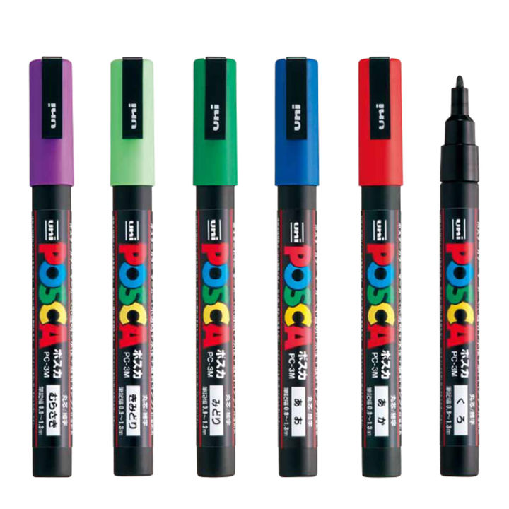 1pc%20Uni%20Poscas%20Plumones%20Colores%20Acrylic%20Marker%20Pen%20PC-3M%200.9mm-1.3mm%20POP%20Poster%20Advertising%20Mark%20Graffiti%20Pen%20Paint%20Art%20Supplies%20-%20Image%206