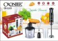 KOLAX / CRONIER / SURHAN / VAVSEE / HOPVISION / Healthomse 5 In 1 Multifunctional Hand Blender Set with Chopper , mixer , milk frother, Jar , Powerful And Efficient Food Blender 800W/1000 watts. 