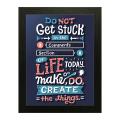 Motivational Quotation Wall Frames, Quotation for Office Wall Decor – Raqeeq QF17. 