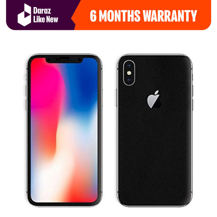Apple iPhone X 64 GB Factory Unlocked - NON - PTA  - Free charger - Free Cover - Daraz Like New Phones