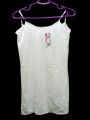 Girls White Camisole - Net Fabric Camisole (Lingerie White Slip for Ladies) Ladies Camisole - Women Camisole. 