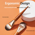 Foundation Makeup Brush, Flat Foundation Brush for Liquid and Cream Foundation Buildable Coverage, Skin-Friendly, Dense. 