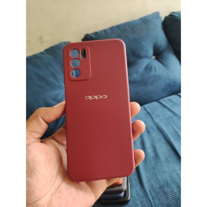 Oppo%20A16%20Liquid%20Silicone%20Case%20Silky%20Soft-Touch%20Finish%20Back%20Protective%20Cover%20for%20Oppo%20A16%20-%20Image%205