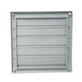 Exhaust Fan Shutter-12"inch-Inner Mesh (12"x 12")-Light Ash-2Pc. 