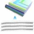 20Pcs Plastic Binding Ring 30 Hole Loose-leaf Spring Spiral Rings for A4 Paper. 