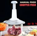 Multifunction Kitchen Food chopper Machine onion chopper Hand Pull Speedy Chopper Turbo Cutter Nicer Dicer Plus Garlic Press small meat Shredders Grinder Mincer Mixer Blender can cut fruits/vegetables/nuts/herbs/onions/garlic/chili /900ML/500ML/200ML. 