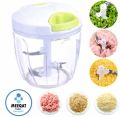 Manual Speedy Chopper Garlic Slicer Hand-power Food Blender Cutting Machine Shredder Gadget , Nuts crusher,kitchen gadgets,smart gadgets, ginger,onion etc paste maker and chopper, mini ,small,medium & large hand chopper. 