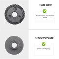 Dark Gray spiral set conical gear for 9523 angle grinder. 