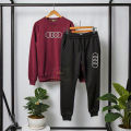 Reflective Audi Design Track Suit for Men and Women Trouser and Full Sleeve Shirt 2 piece. 