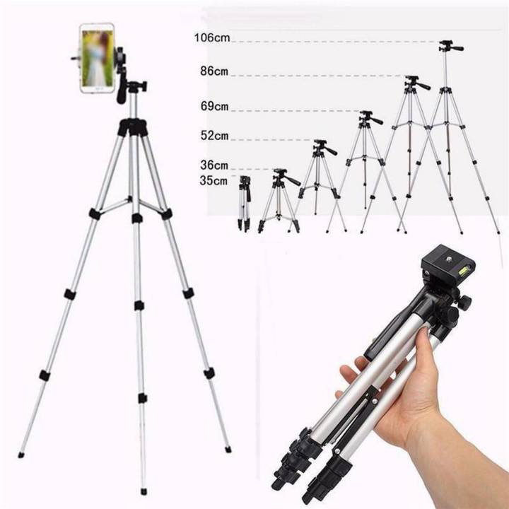 Tripod Stand For DLSR Camera With Mobile Holder 3110 3120